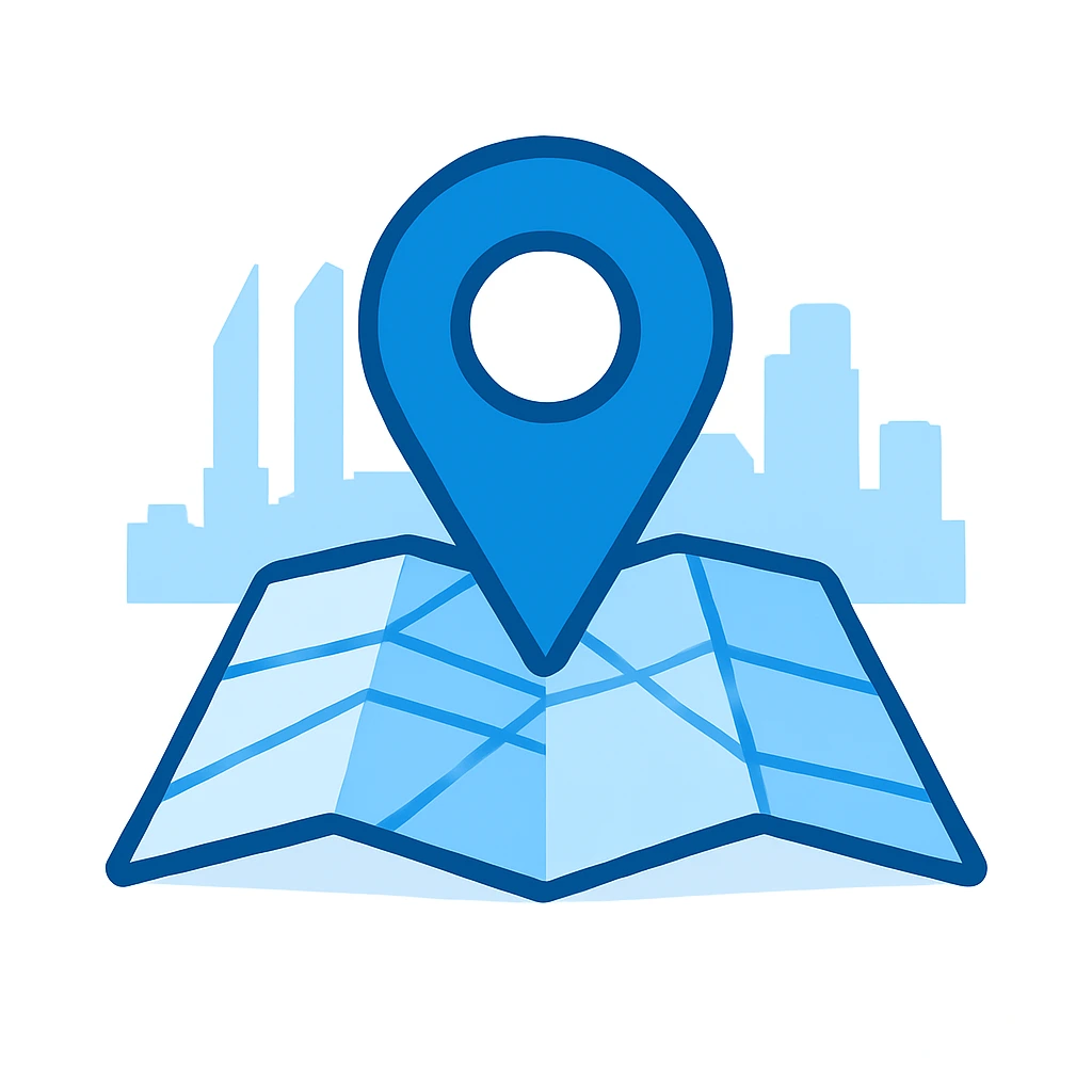 Icono de ubicación en Madrid del servicio de fontanería